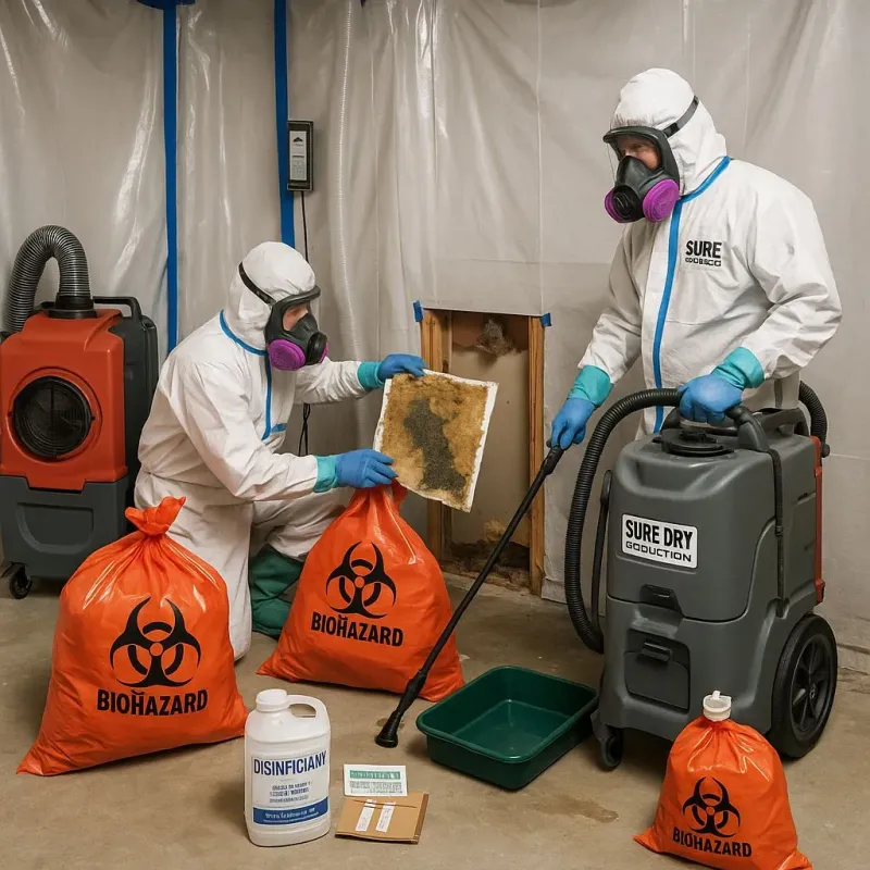 Contaminated Water Handling Protocols process in Bodega Bay, CA
