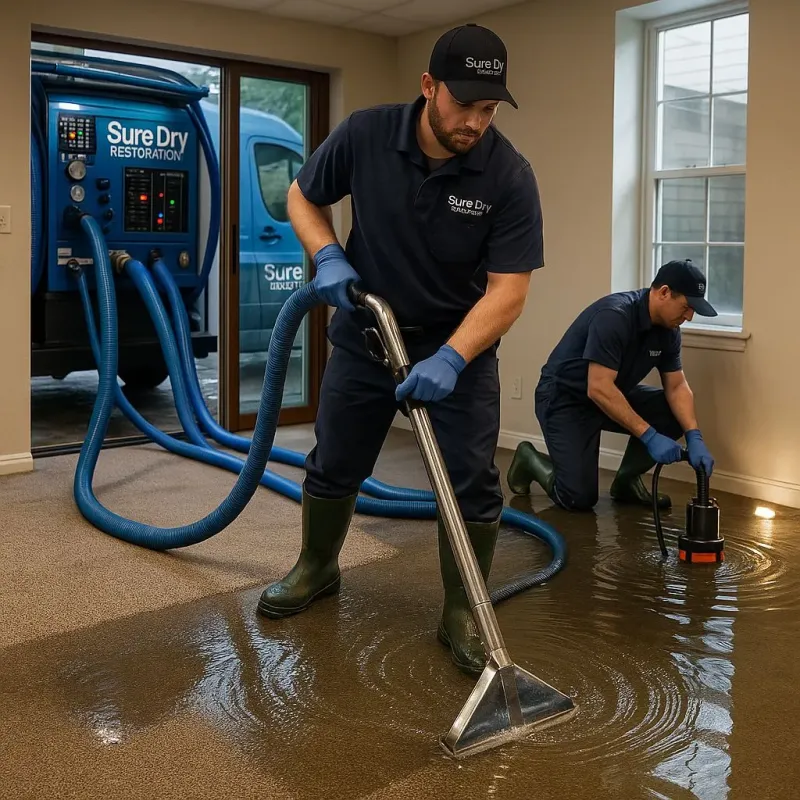 Water Extraction and Removal process in Bodega Bay, CA